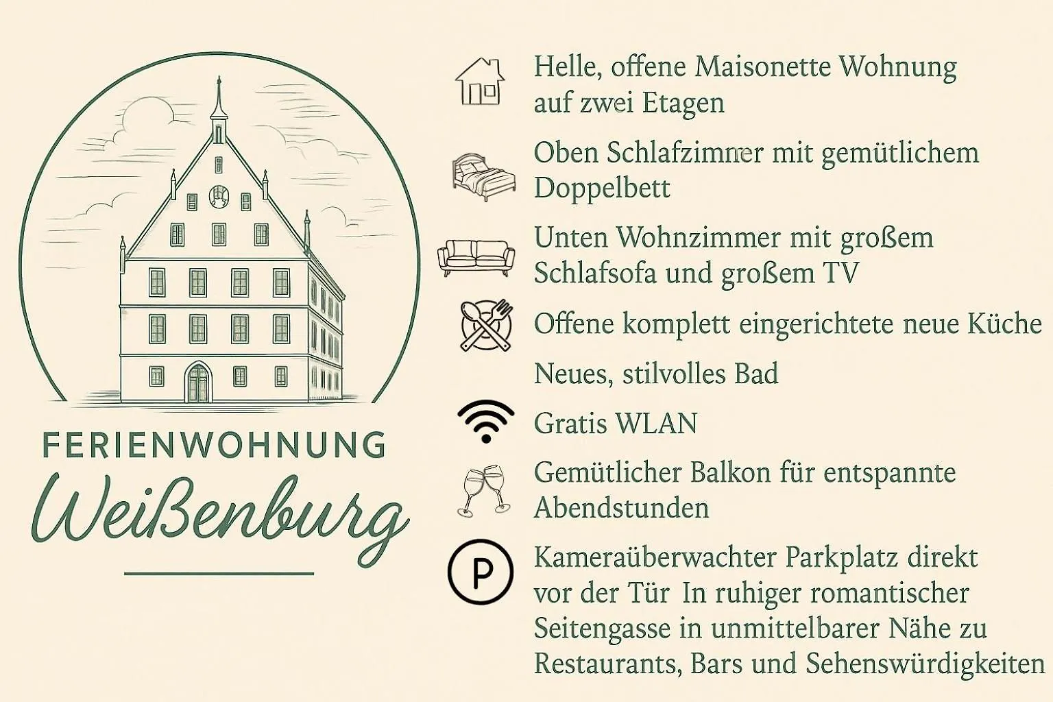 Weißenburg in Bayern Ferienwohnung Weissenburg 0*, Weißenburg in Bayern גרמניה